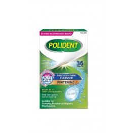 Polident Denture Cleansing Tablets Overnight 36's